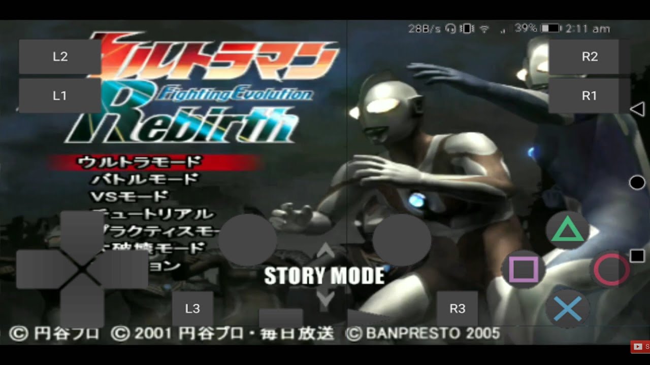 ultraman fighting evolution 3 para android